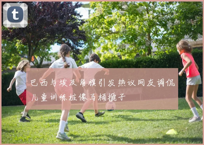 巴西与埃及角旗引发热议网友调侃儿童训练桩像马桶搋子